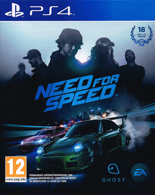 Need for Speed [Deluxe Edition] box art for Playstation 4